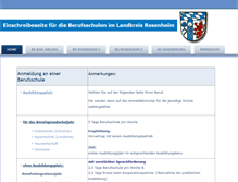 Tablet Screenshot of berufsschulen-landkreis-rosenheim.de