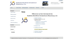 Desktop Screenshot of bsws.berufsschulen-landkreis-rosenheim.de