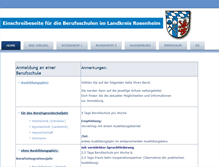 Tablet Screenshot of neu.berufsschulen-landkreis-rosenheim.de